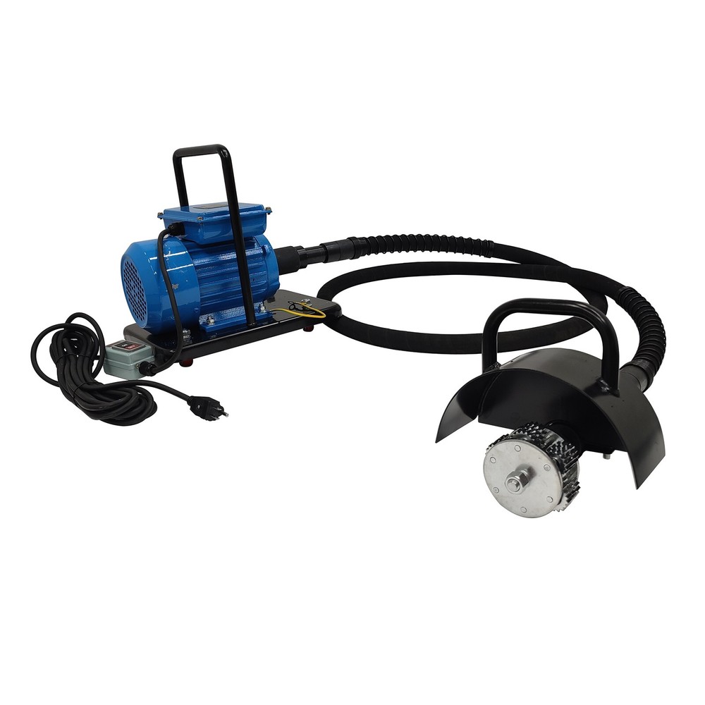 Electric Derusting Machine Deck Rust Remover Steel Plate Scaling Machine 5 Heads