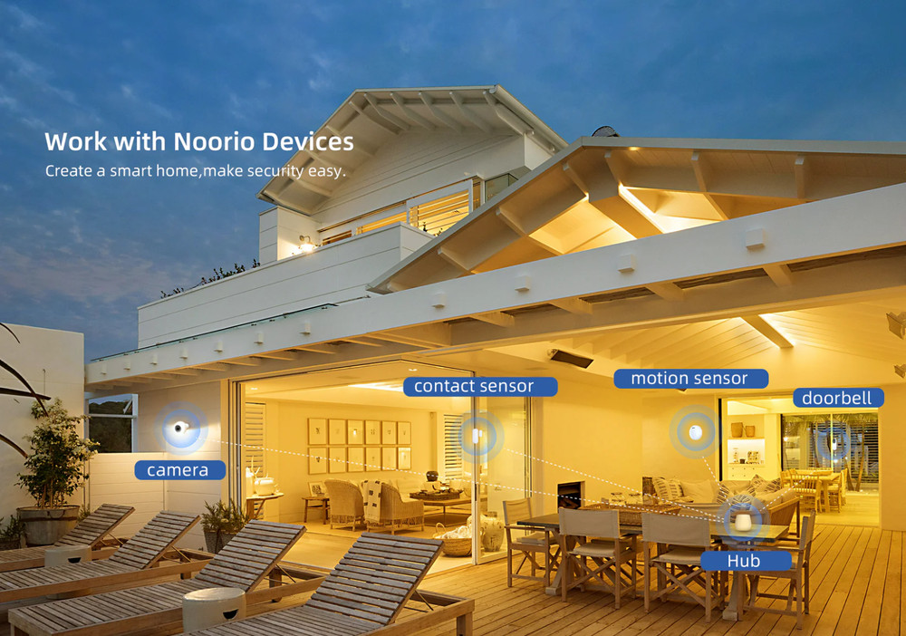 NOORIO Smart Hub with Centralized Control, Enhanced Compatibility