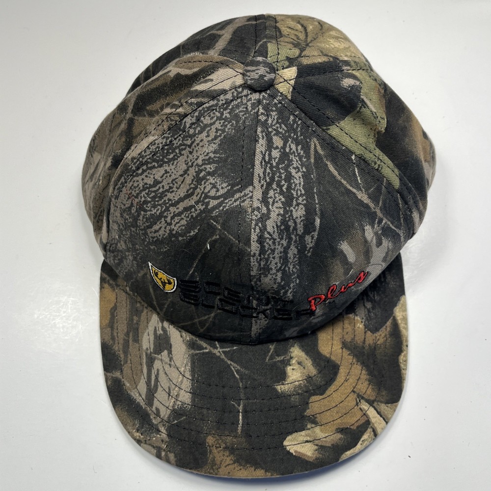 Scent Blocker Plus Hat Cap Camo Structured Strapback Odor Eliminating Hunting