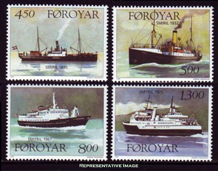 Faroe Islands Scott 352-355 Mint never hinged.