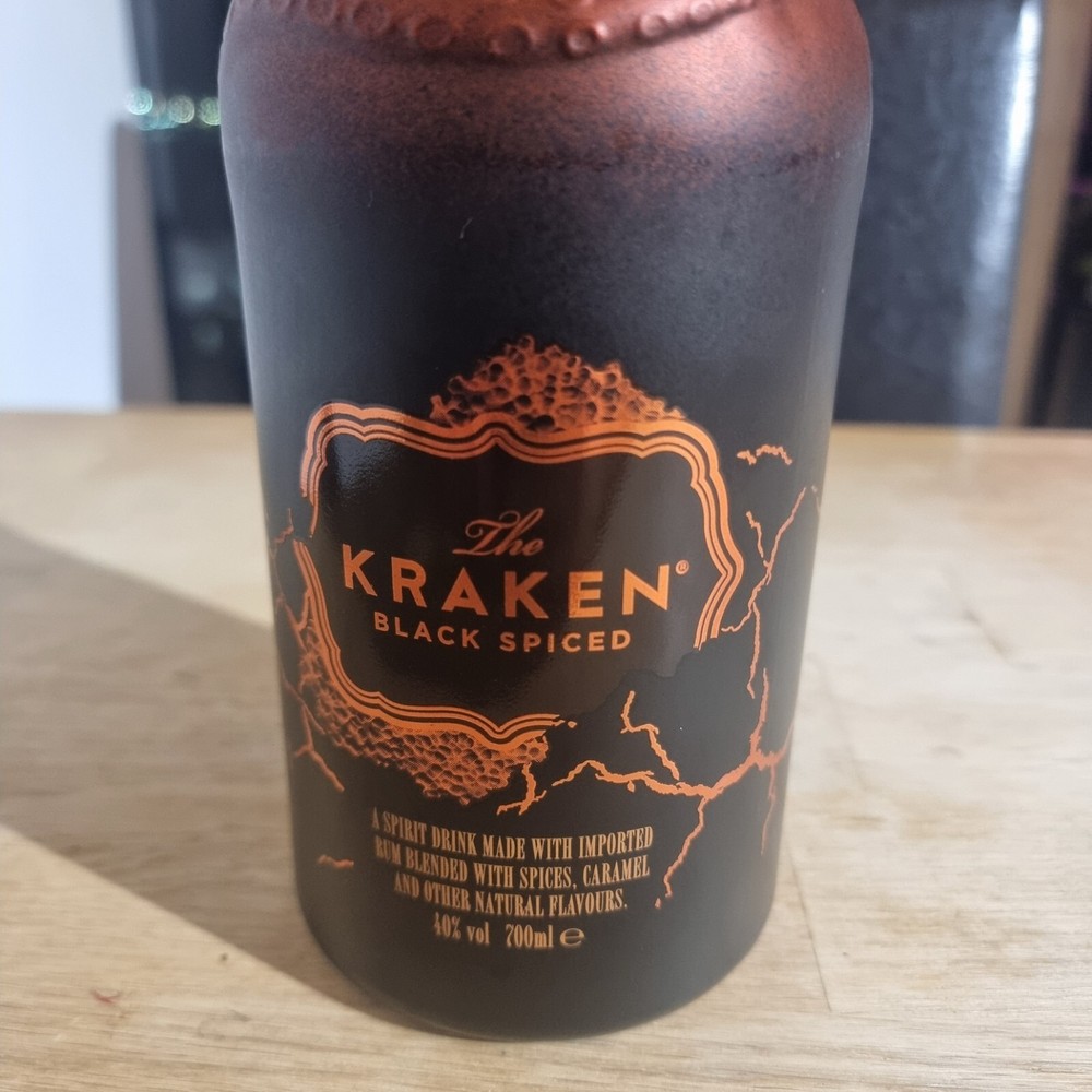 Kraken Unknown Deep #03 Copper Scar Limited Edition Empty Rum Bottle