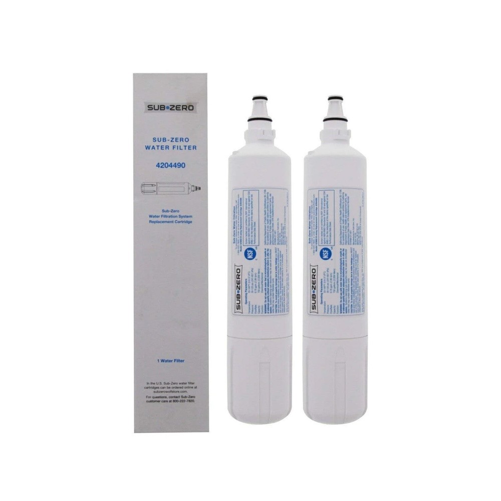 2 Packs SUB-ZERO 4204490 Refrigerator Water Filter