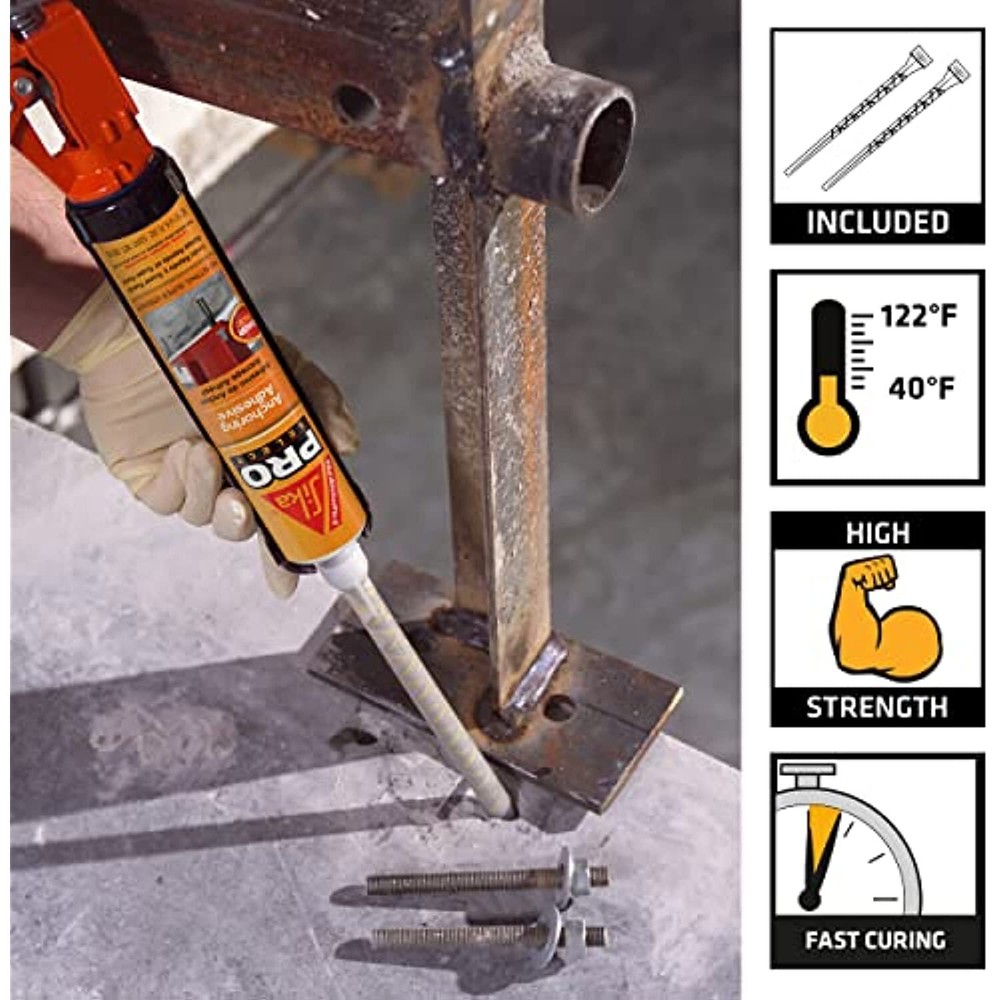 Sika Anchorfix-2, super strength anchoring adhesive, Two component anchor system