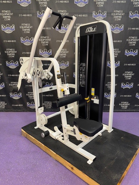 Cybex Eagle Bi Lateral Lat Pulldown w / 305 lb Stack - BACK ATTACK