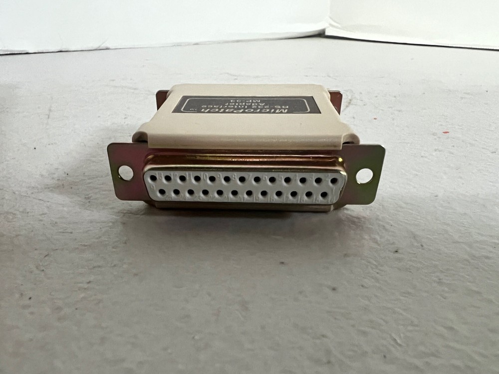 DATATRAN MP-33 DB-25 RS-232 Tester Interface Adapter Micropatch CNC Breakout