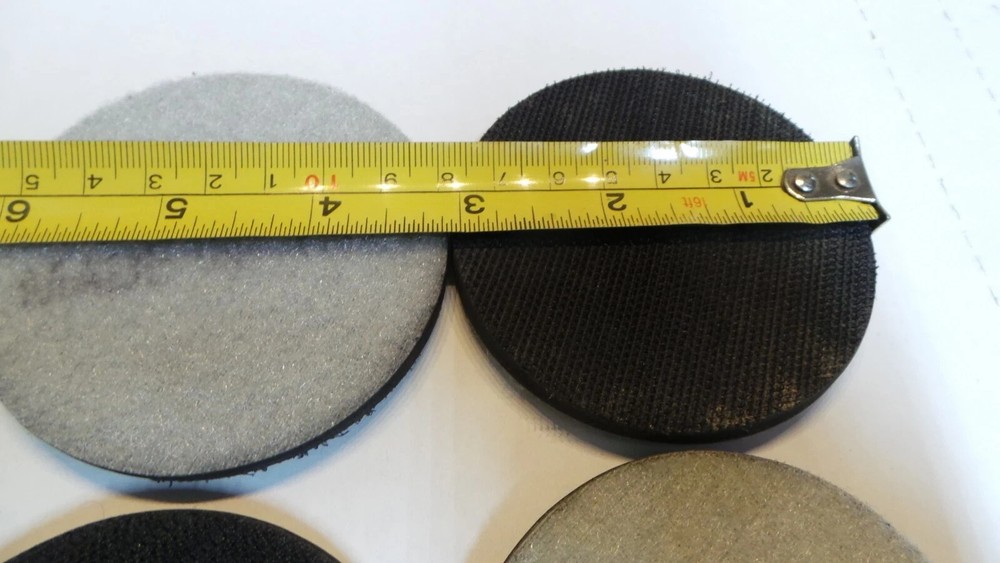 9 – 3" Foam Concrete Polishing Hook & Loop backed Riser Pads, 542870097