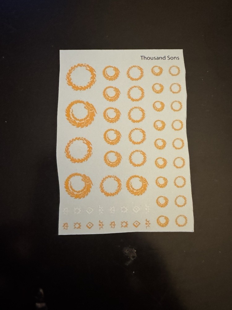 Thousand Sons Transfers Warhammer 40k