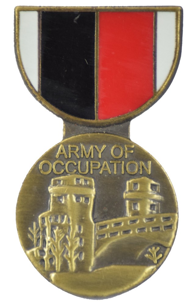 ARMY OF OCCUPATION HAT PIN