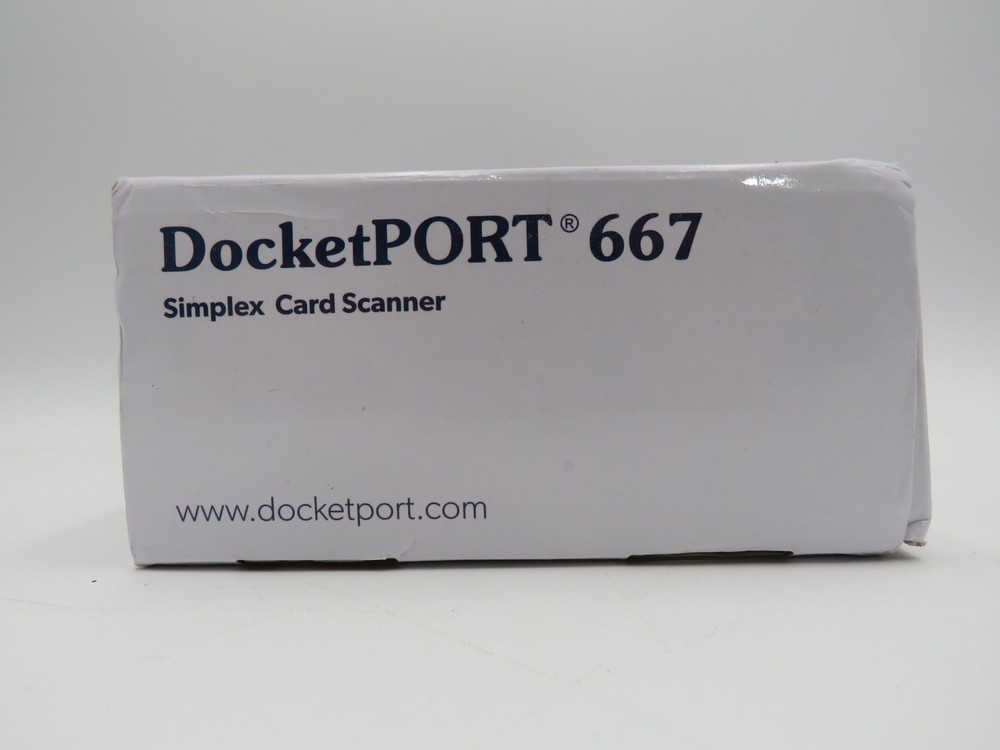 DocketPORT 667 Simplex Card Scanner (DP667)