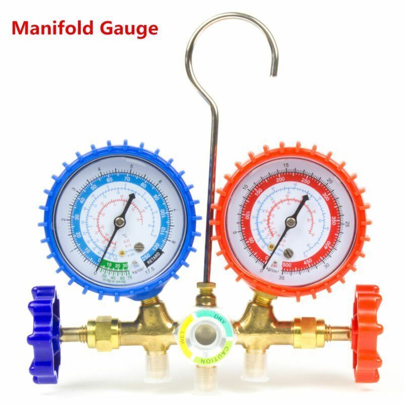 AC Diagnostic Manifold Gauge Set Charging Hose