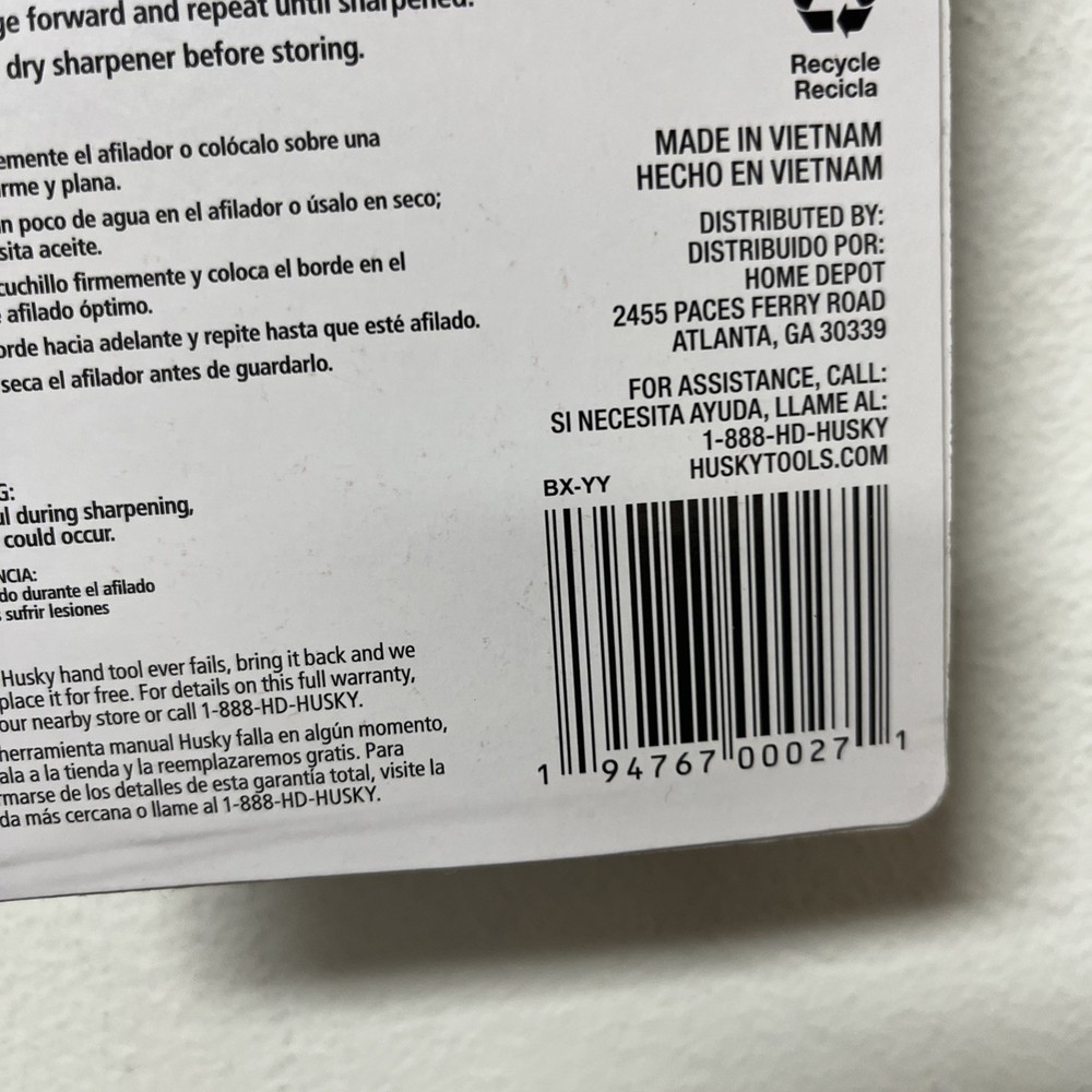 Husky Folding Sharpener (2PK)