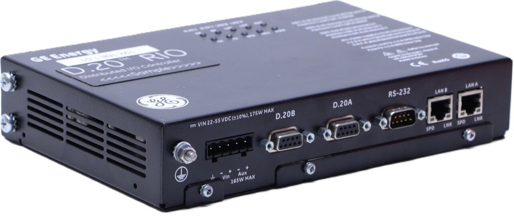 GE ENERGY D.20 RIO DISTRIBUTED I/O CONTROLLER *READ*