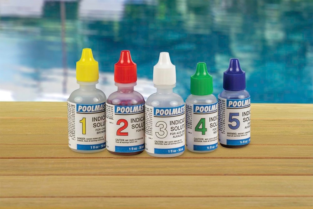 Replacement Indicator Solutions for Spa & Pool Water Testing - pH Range 7.2-7.6