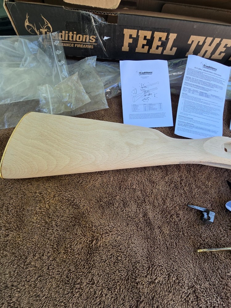 BLUNDERBUSS TRADITIONS 54 CAL BLACK POWDER MUZZLELOADING RIFLE PERCUSSION NOS