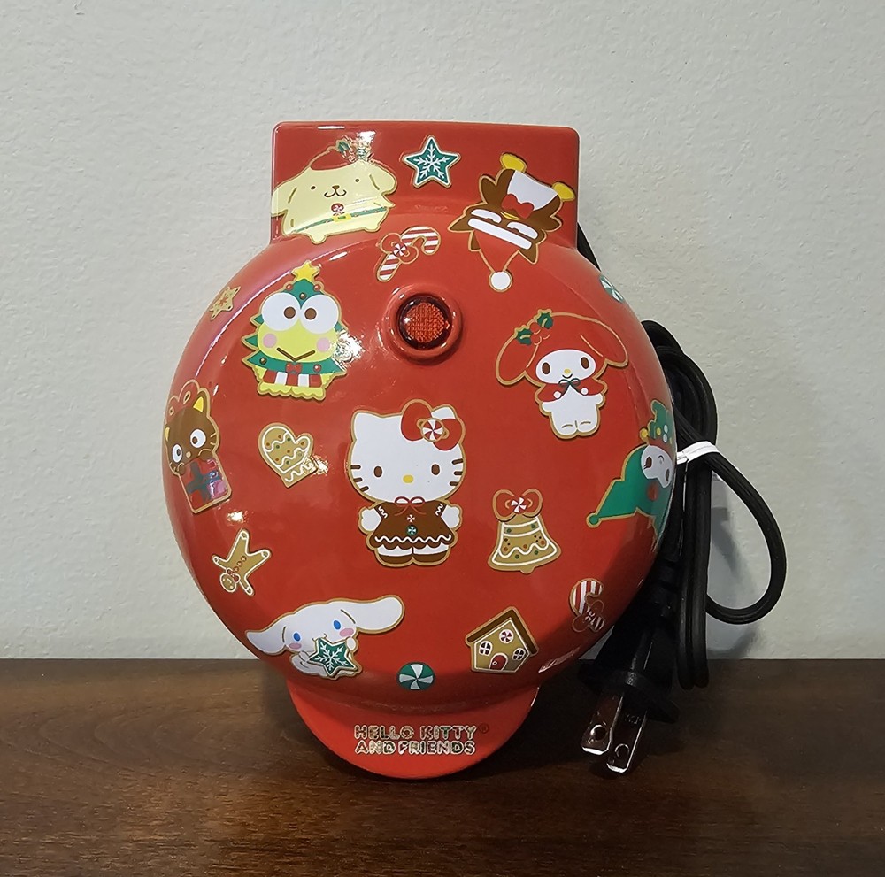 Hello Kitty And Friends Christmas Waffle Maker