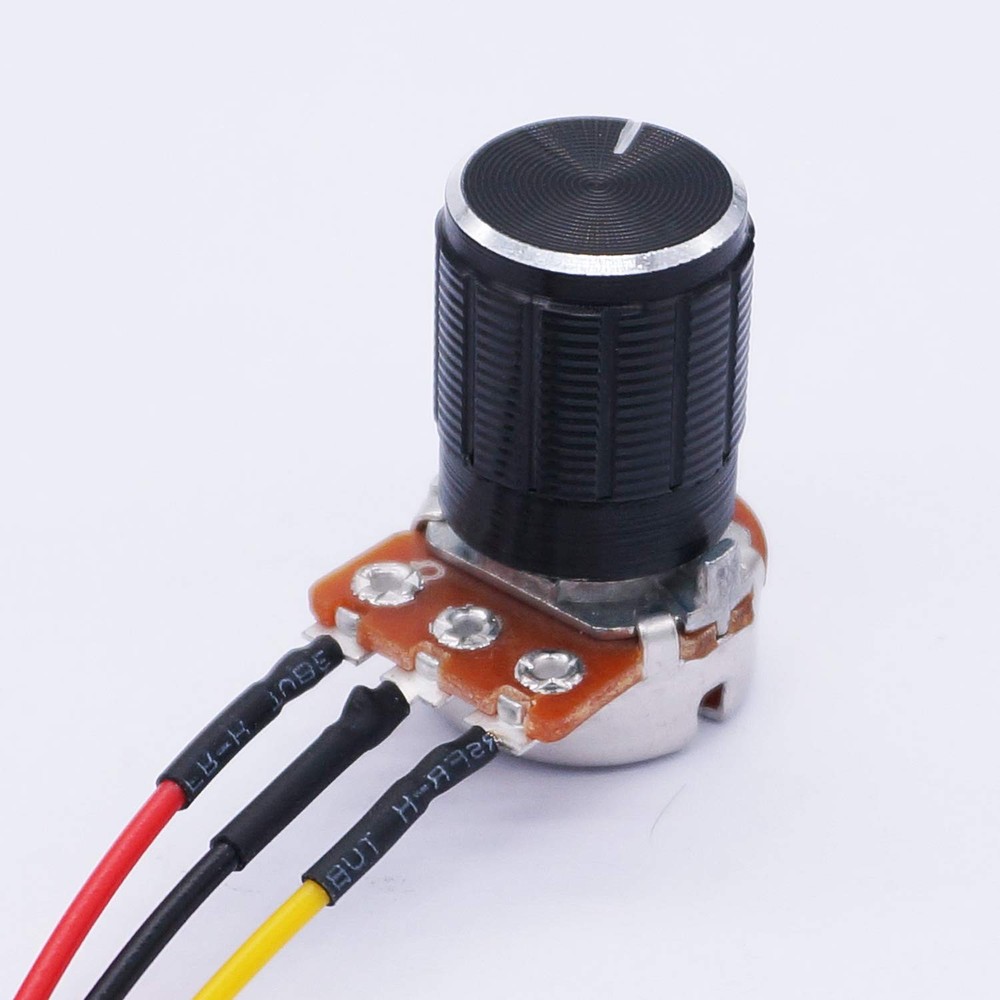 TWTADE 3PCS 10K Ohm Linear Taper Adjustable Rotary Potentiometer