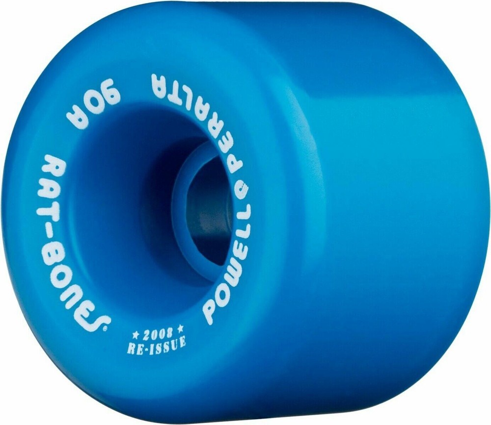 Powell Peralta RAT BONES Skateboard Wheels 60mm 90a BLUE
