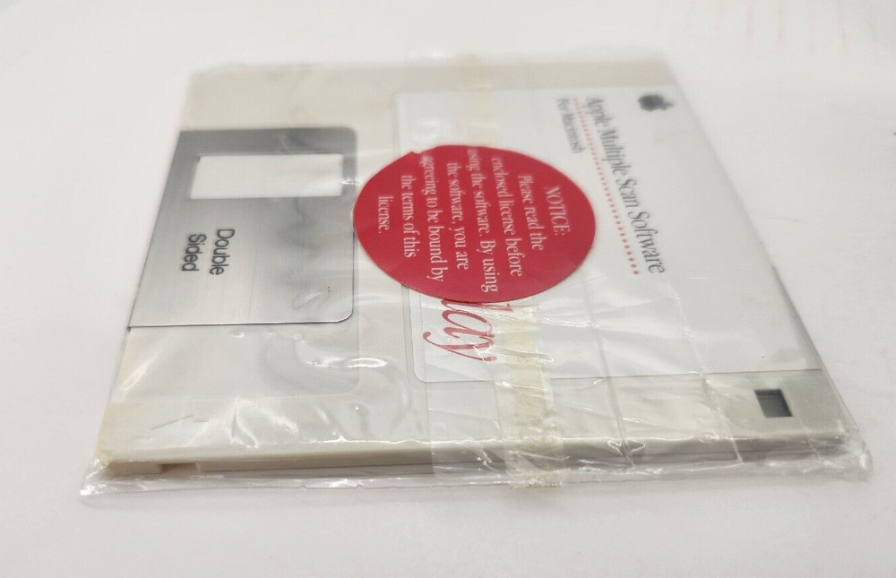 Vintage Apple Multiple Scan Display Software 3.5" Disk 1993 690-1070A, New