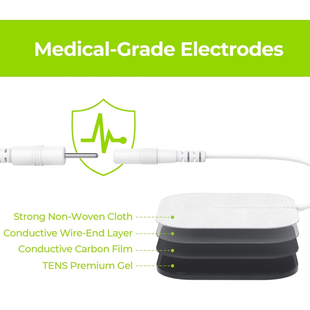 TENS Unit Replacement Pads Combination Set, 20 Packs Multiple Sizes Electrode...