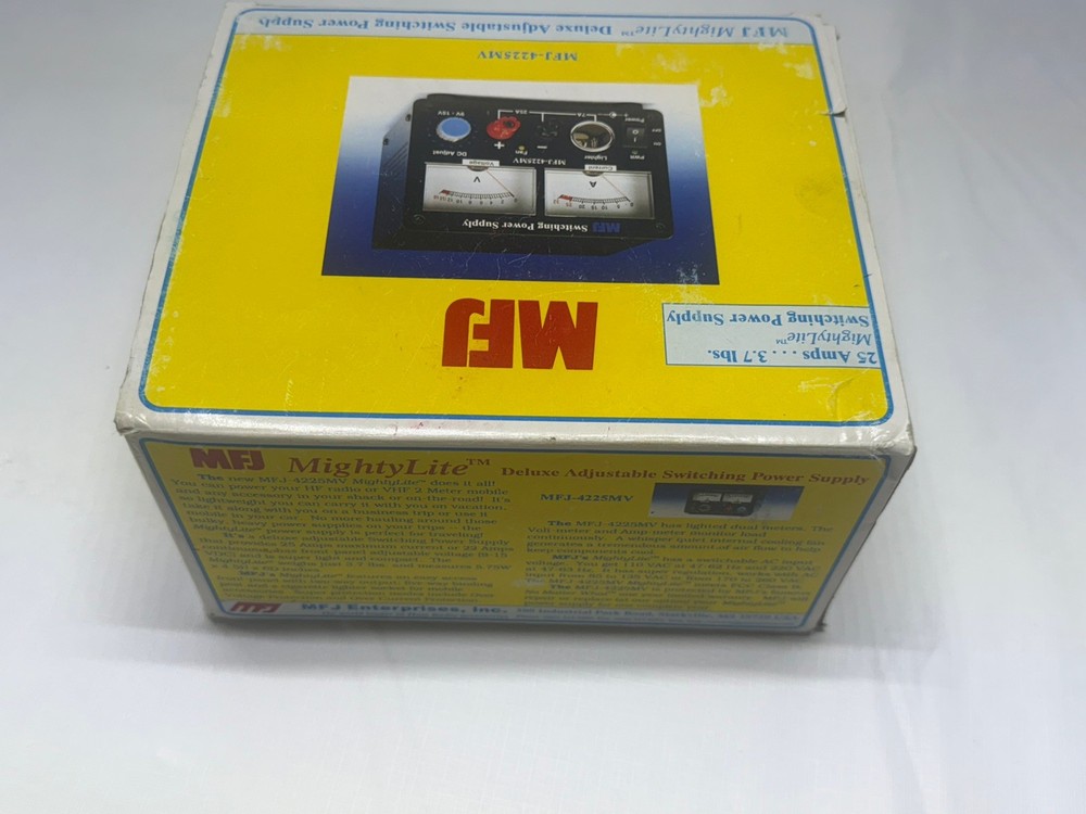 MFJ-4225MV VARIABLE SWITCHING POWER SUPPLY! NEW