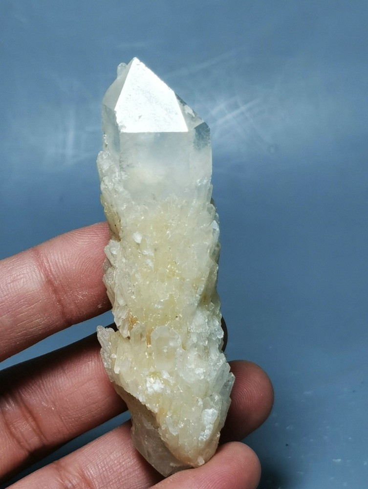 Rare Natural Himalayan Quartz Crystal Cluster Specimen
