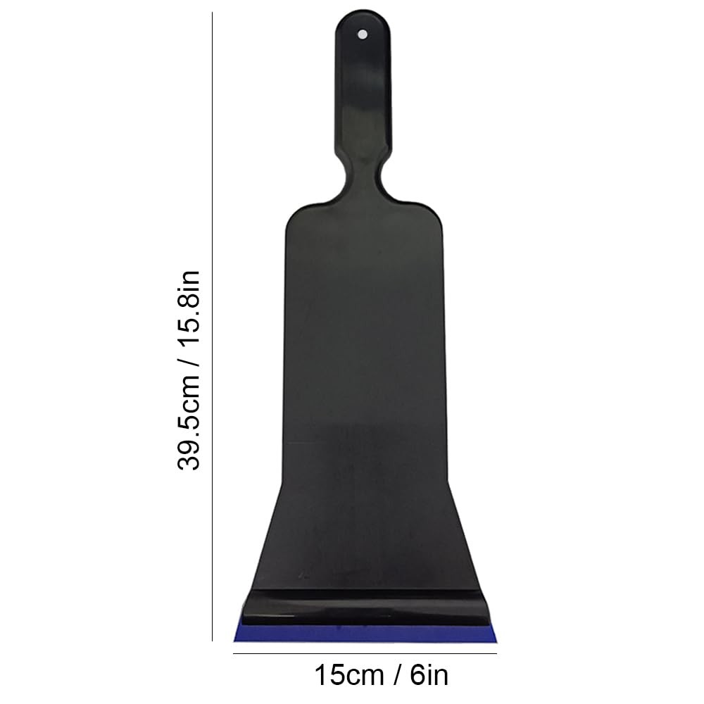 Long Handle Squeegee with Replaceable Blade Window Tint Tools Bulldozer Squee...