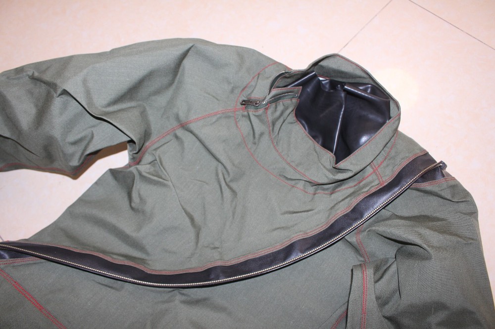 Navy Green Immersion Protection Suit pilot flight suit