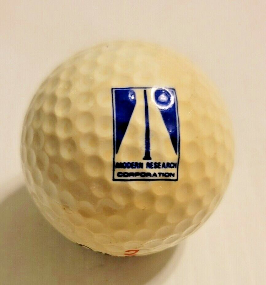 Modern Research Corp. Logo Golf Ball (Spalding) ~ AAA