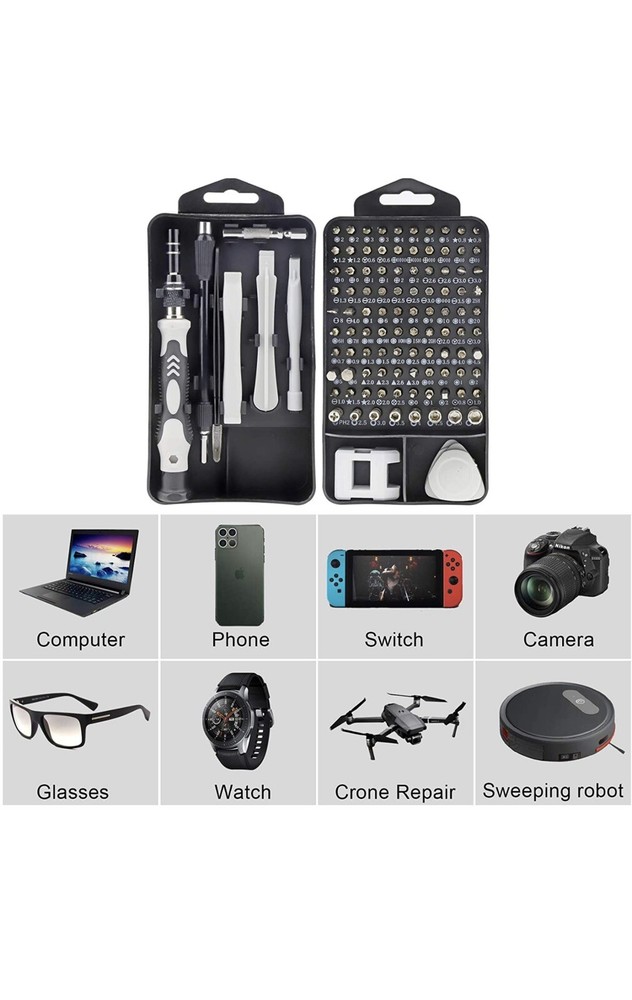 GAMING Repair Tool screwdrivers Kit 117 Tools for VIDEO GAME Console Controller