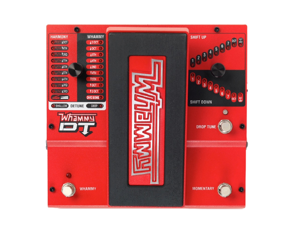 DigiTech Whammy DT + Gator 9V Power Combo & 3 Patch Cables