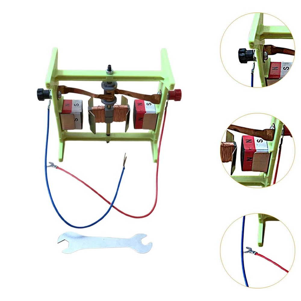 Electric Motor Science Assemble Kit Physics Experiment for Students Teens