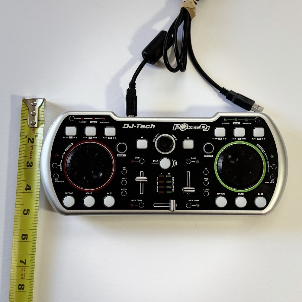 DJ Tech - PoketDJ - USB Powered DJ Software Controller