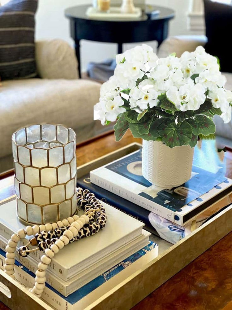 2Pcs Artificial Geraniums Silk Flowers Outdoor Artificial White Geranium Bush Fa