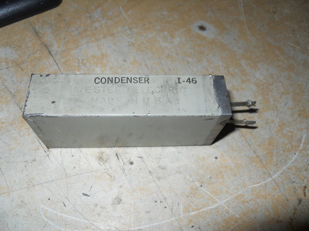 Western Electric 139QA Capacitor Condensor