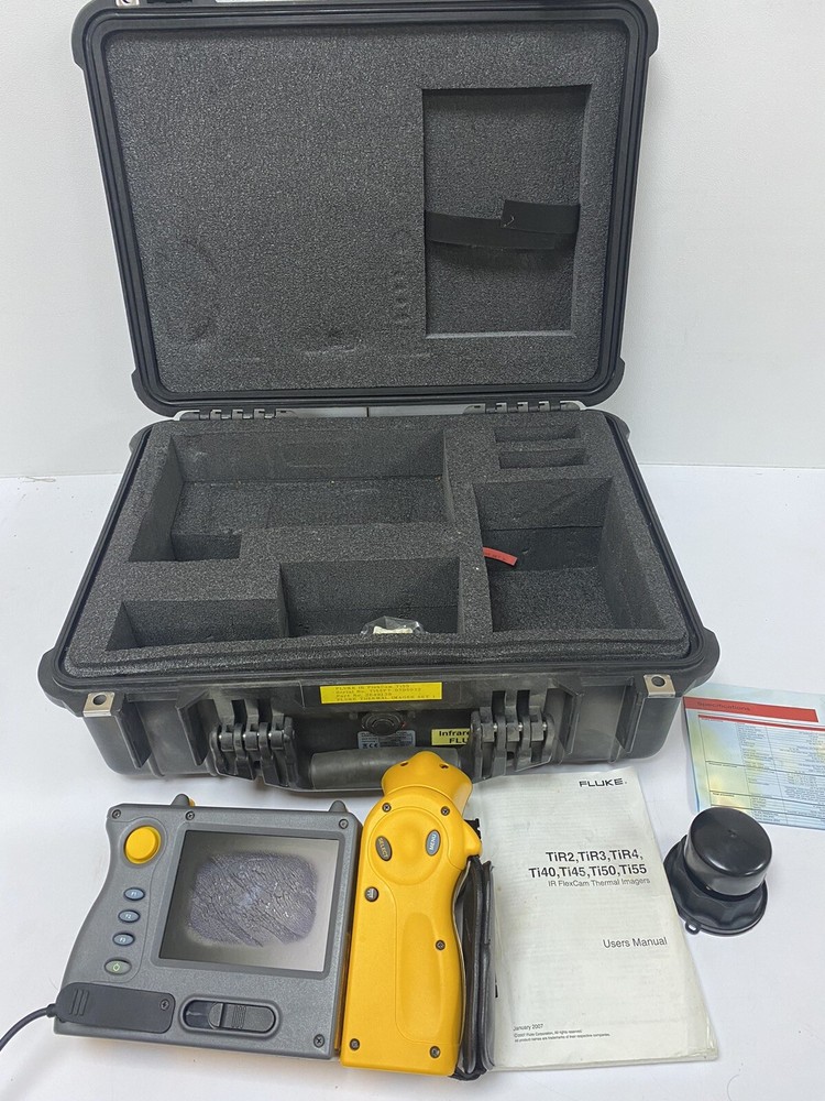 FLUKE THERMAL IMAGER TI55 IR FUSION With Case
