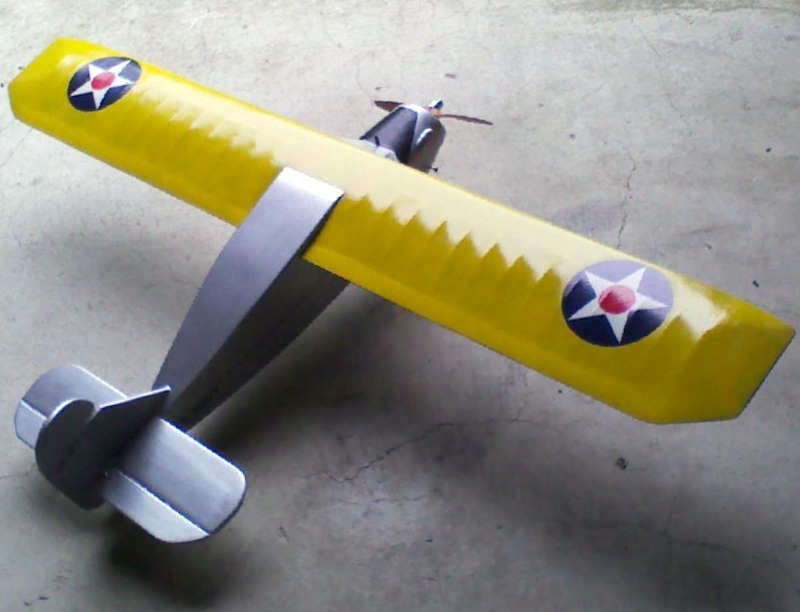 Navy BELLANCA PLAN + CONSTRUCTION ARTICLE for 48" Scale UC Stunt Model Airplane
