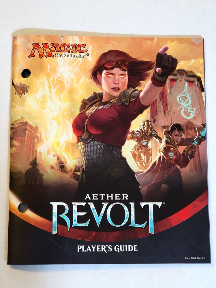 AETHER REVOLT COMPLETE SET WITH PLAYER'S GUIDE AND TOKENS!