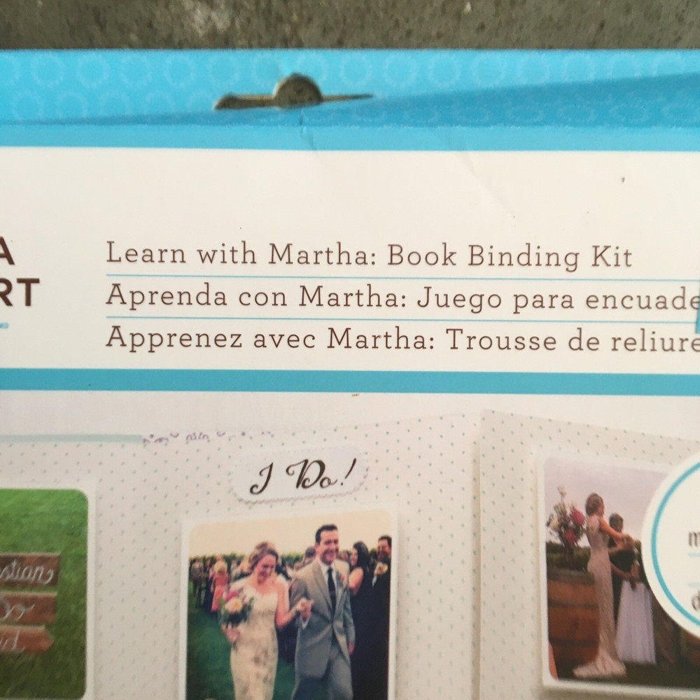 martha stewart craft kit: book binding kit