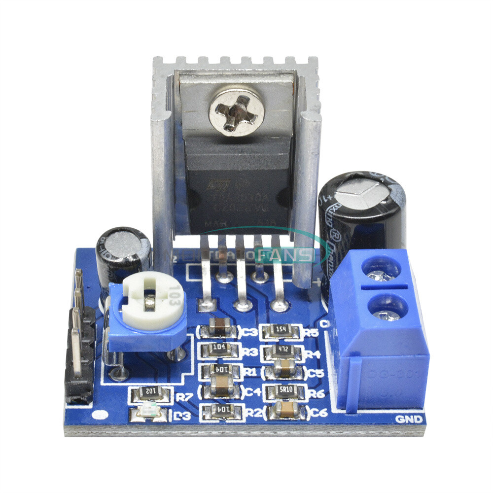5PCS Power Supply TDA2030 Audio Amplifier Board Module TDA2030A 6-12V Single