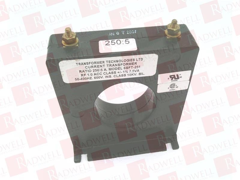 TRANSFORMER TECHNOLOGIES 6SFT-251 / 6SFT251 (USED)