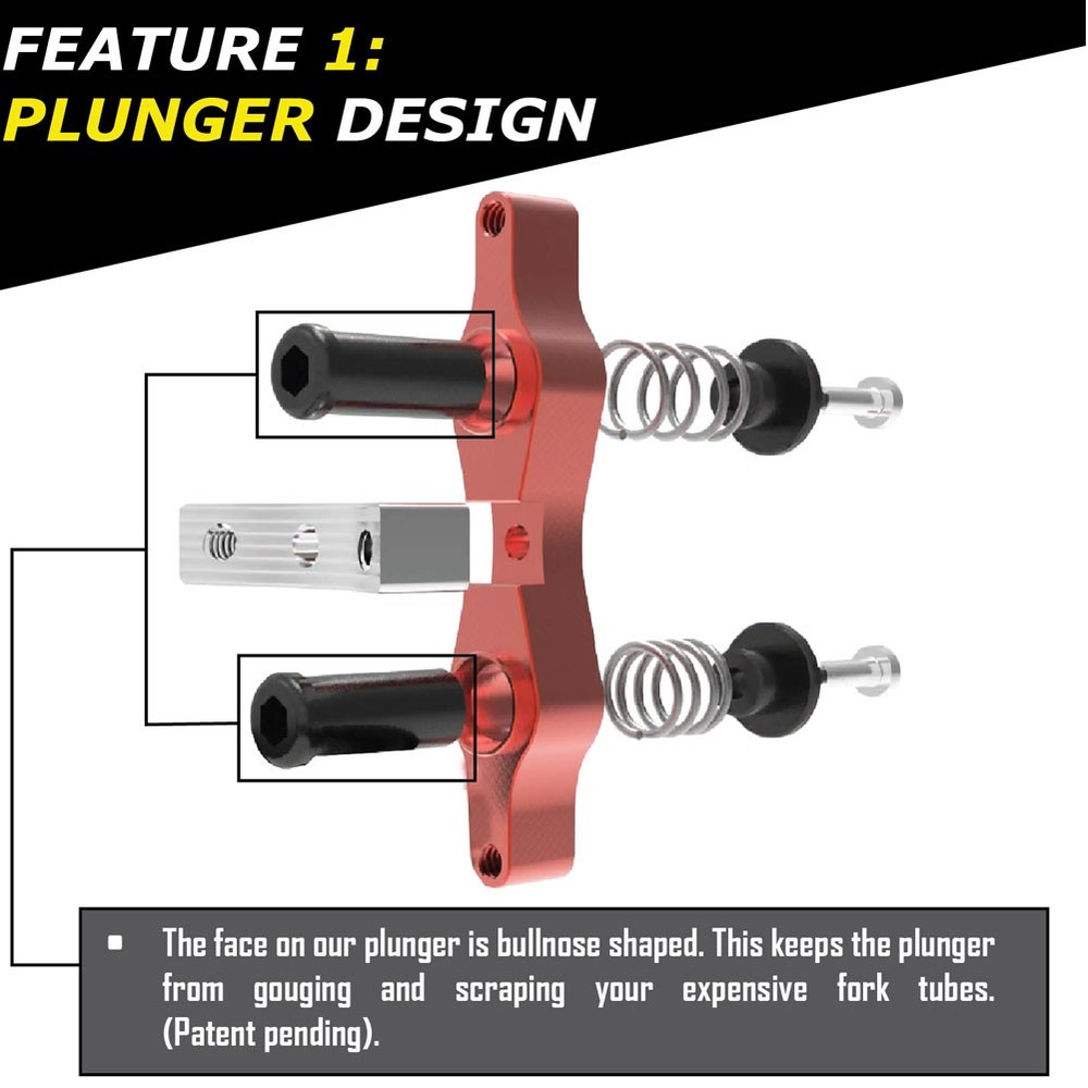 Tamer Double Button Holeshot Hookup System Black HH-3511-K
