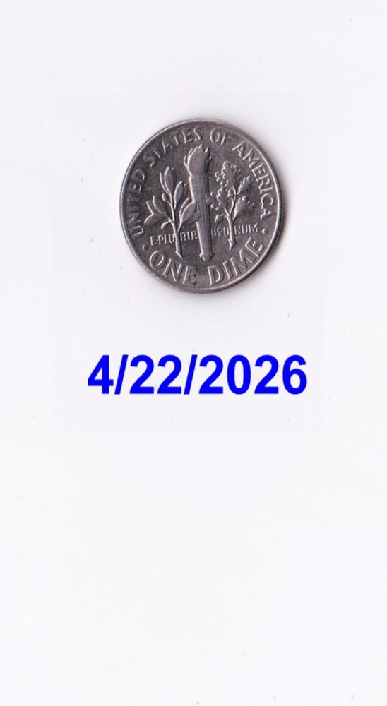 1968D ROOSEVELT DIME SEMI-KEY!Circulated!