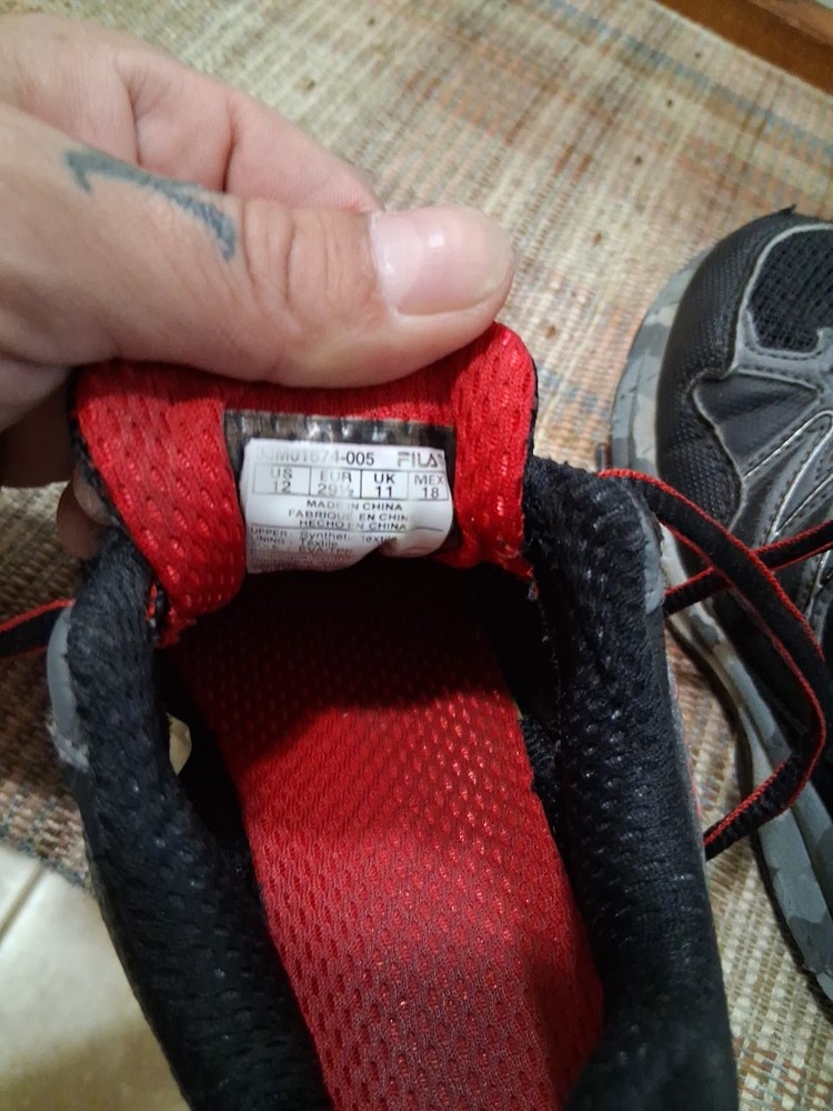 Fila Boys Shoes Size 12
