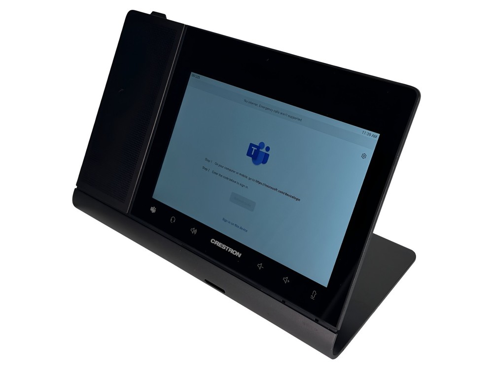 ✅Crestron M202029002 8" Flex Display Desk Phone for Microsoft Teams Software🔥