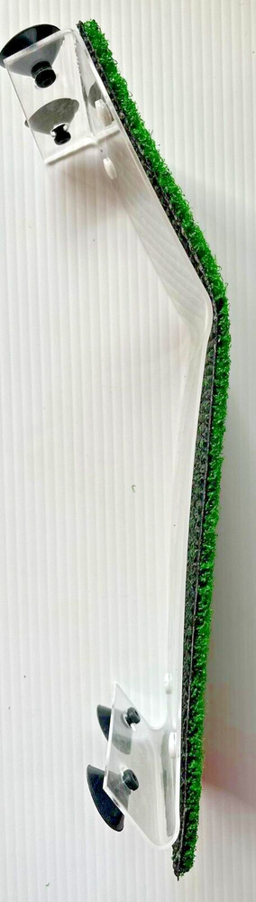 Turtle Ladder with Suction Cups - Compact Acrylic Grass Matt Covered