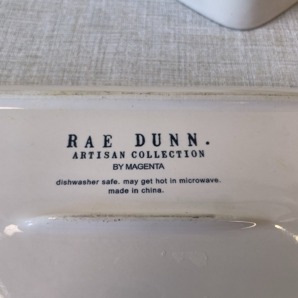 Rae Dunn Ceramic Covered Butter Dish SPREAD