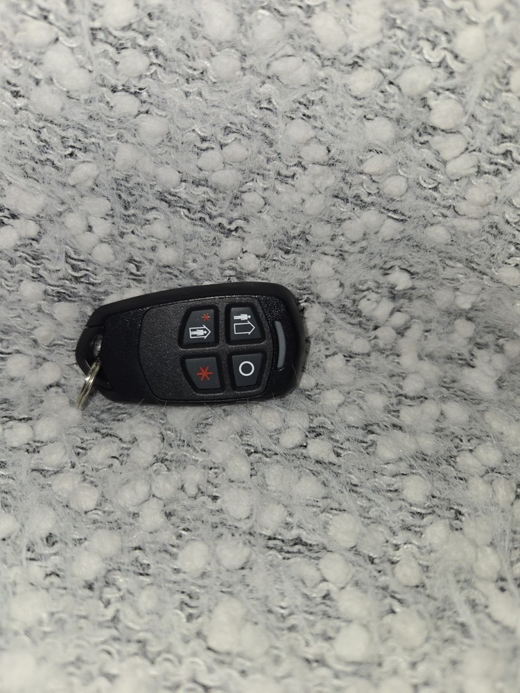 Honeywell 5834-4 4 Button Remote Control - Black