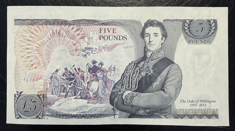 Old Five £5 Pound Note Uncirculated
