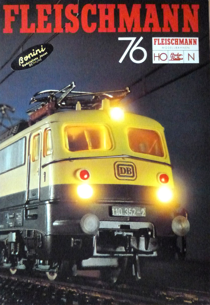 1976 Fleischmann Catalog Model Railroad / 83 Pages