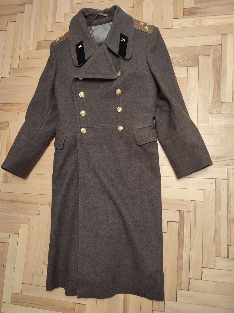 Vintage Military Soviet Overcoat USSR